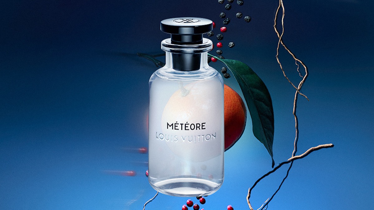 Meteore by Louis Vuitton fragrance bottle