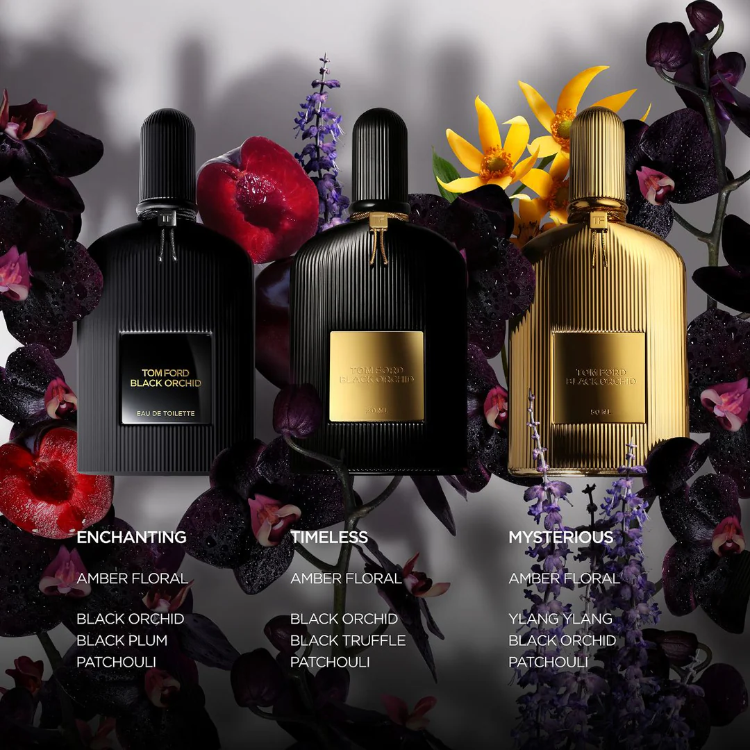 Black Orchid by Tom Ford fragrance bottle